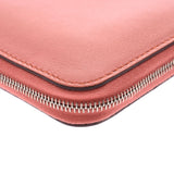 HERMES Hermès a Zapf classic Rosie t-engraved (circa 2015) ladies ' long wallets a-ranked second-hand silver