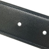 HERMES Hermes H-Belt 95cm Reversible Black/Gold Gold Metal Fittings D Engraved (c. 2019) Men's Leather Belt Unused Ginzo
