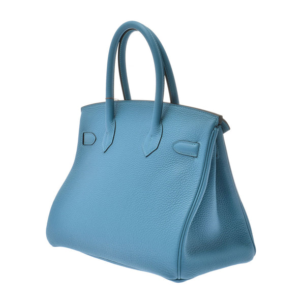 HERMES Hermes: Else Birkin 30: Palladium metal fittings (around 2014) Ladies: Togo Handbag Unused Ginzo