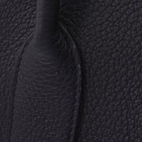 HERMES Garden Party 36 Black D Engraved (around 2019) Unisex Negonda Handbag New Ginzo