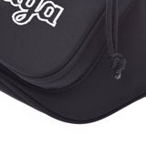 BALENCIAGA Valenciaga belt bag black 482389 Unisex nylon body bag unused silverware