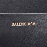 BALENCIAGA瓦伦西亚标志茶系579550中性皮革手包未使用银藏