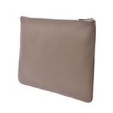 BALENCIAGA Brown 579550 Unisex leather clutch bag unused Ginzo