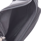 BALENCIAGA Valenciaga belt bag black 482389 Unisex nylon body bag unused silverware