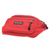 BALENCIAGA Explorer Belt Bag Red/Black 482389 Unisex Nylon Body Bag Unused Ginzo