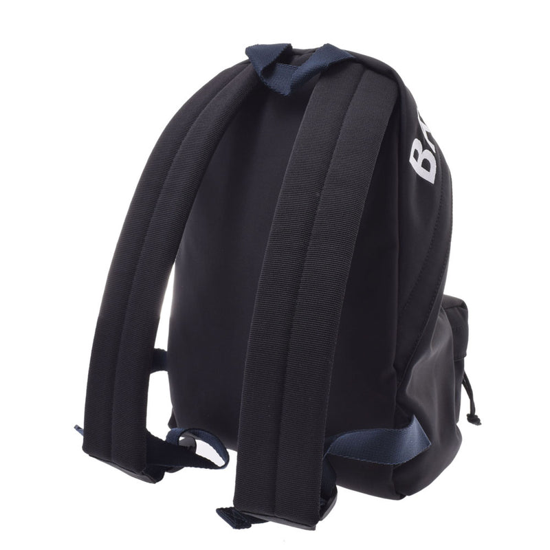 BALENCIAGA Backpack Black/Navy Blue 565798 Unisex Nylon Backpack/Day Pack Unused Ginzo
