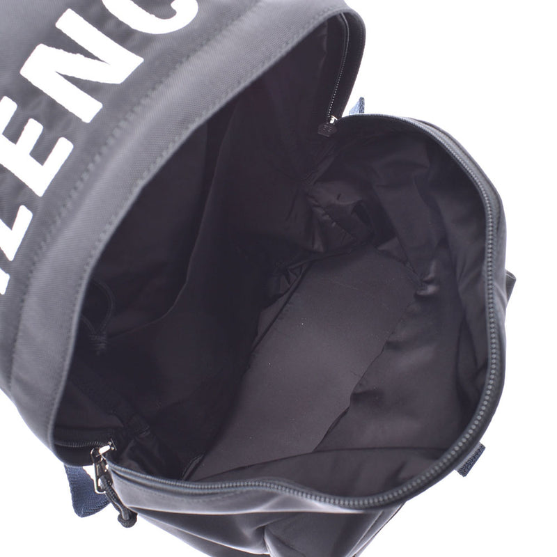 BALENCIAGA Backpack Black/Navy Blue 565798 Unisex Nylon Backpack/Day Pack Unused Ginzo