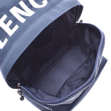 BALENCIAGA backpack wheel dark blue/red 565798 unisex nylon backpack/daypack unused silver warehouse