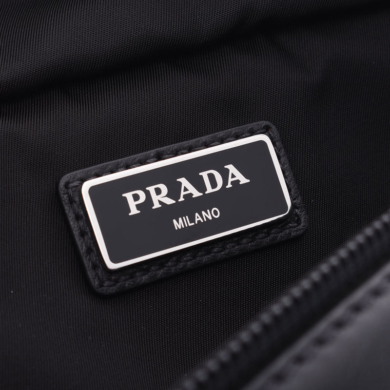 Prada Prada Black / blue 2vl132 Unisex nylon / leather body bag