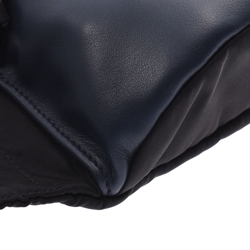 Prada Prada Black / Blue / green 2vl132 Unisex nylon / leather body bag