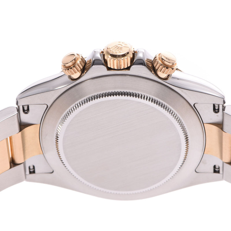 ROLEX 劳力士代托纳 116523 男士 YG/SS 手表自动绕组象牙表盘 A 级二手银藏