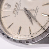 ROLEX ロレックス デイトジャスト 6605 ボーイズ SS 腕時計 自動巻き シルバー文字盤 Bランク 中古 銀蔵