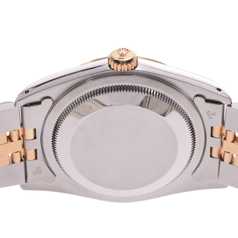 ROLEX ロレックス デイトジャスト 16233 ボーイズ YG/SS 腕時計 自動巻き ブルーローマン文字盤 ABランク 中古 銀蔵