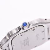 CARTIER カルティエサントスガルベ LM Boys SS/YG watch quartz ivory system clockface A rank used silver storehouse