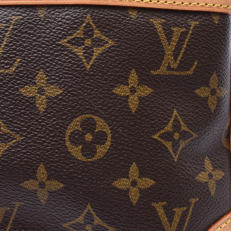 LOUIS VUITTON ルイヴィトン モノグラム ダヌーブ ブラウン M45266 ユニセックス モノグラムキャンバス ショルダーバッグ ABランク 中古 銀蔵