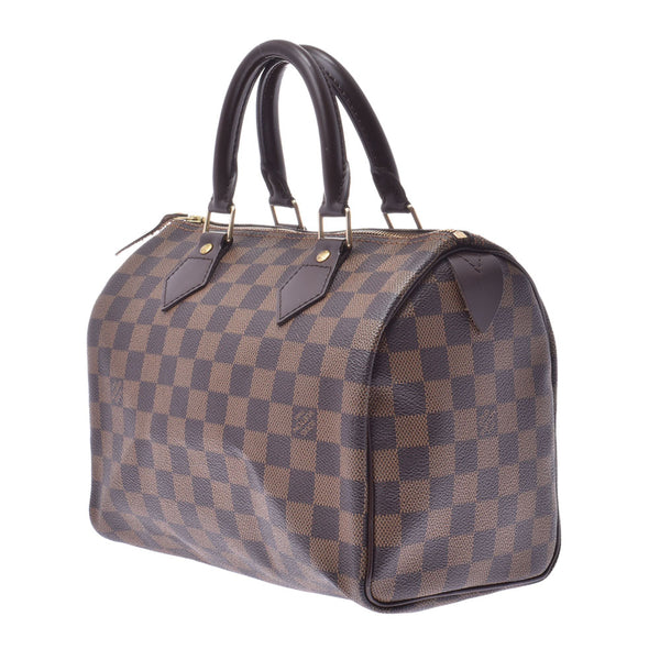 LOUIS VUITTON路易威登Damier Speedy 25 N41532女士Damier帆布手提包A Rank Used Ginzo