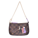 LOUIS VUITTON Louis Vuitton Damier Illustre Mini Accessory Pouch Bellboy Limited Brown Gold Metal Fittings N63003 Ladies Accessory Pouch Shindo Used Ginzo