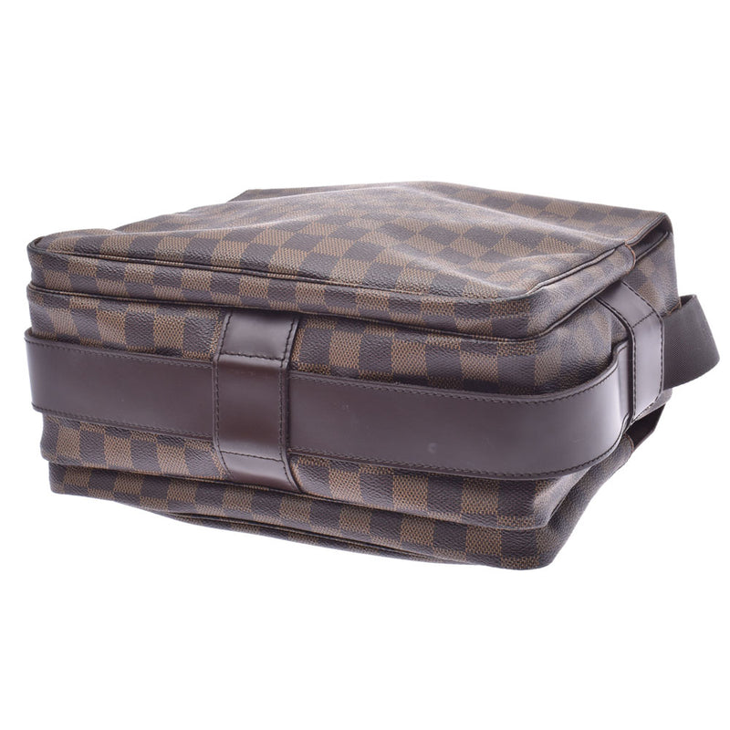 LOUIS VUITTON Louis Vuitton, Navi, Navi, brown, brown, N45255, Unsex, Damiyo, Damiyo, Dark, Sholder, AB, AB, used silver.