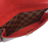 LOUIS VUITTON Louis Vuitton Damier Ravello GM Brown N60006 Ladies Damier Canvas One Shoulder Bag A Rank Used Ginzo