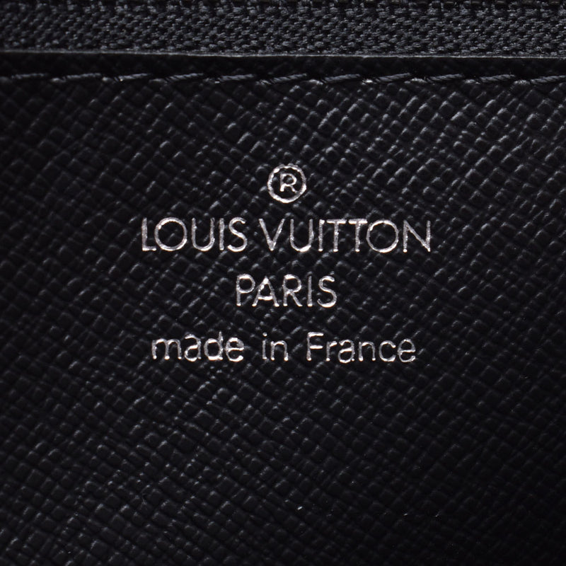 LOUIS VUITTON Louis Vuitton Epicerie dragonone black silver metal M52762 men's Epi-leather second bag AB rank second-hand silver