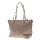 COACH Coach Signature Outlet Beige/Ivory F79609 Unisex PVC/Leather Tote Bag Unused Ginzo