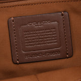 COACH蔻驰标志插座米色/象牙色F79609中性PVC /皮革手提袋未使用的Ginzo