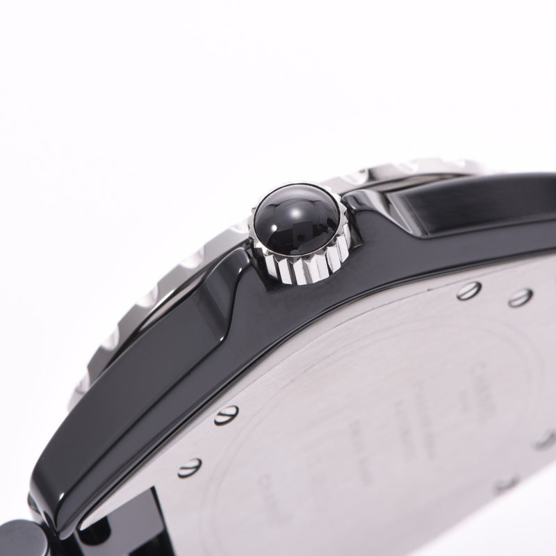 CHANEL Chanel, J12 38mm H0685 Menzkuro ceramic /SS wrist/black, black and white, A-rank, used silver storehouse