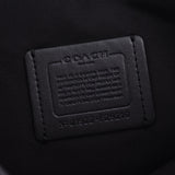 COACH coach signature flat outlet dark brown / black F29210 unisex PVC/ leather shoulder bag-free silver storehouse