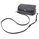 COACH Coach Mini Crossbody Outlet Black Silver Hardware F76629 Ladies PVC Shoulder Bag Unused Ginzo