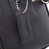 COACH Coach Mini Crossbody Outlet Black Silver Hardware F76629 Ladies PVC Shoulder Bag Unused Ginzo