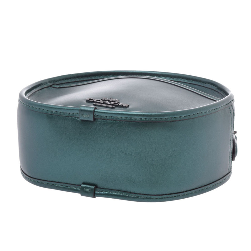 COACH Coaches Roundtype Outlet. Metallic Green Silver Gold F29794 Ladycholder: Unused Ginzo (silver)