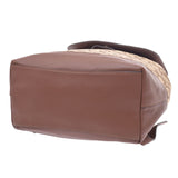 COACH教练背包标志性出口米色/棕色F73313女士帆布/小牛皮背包Daypack未使用的Ginzo