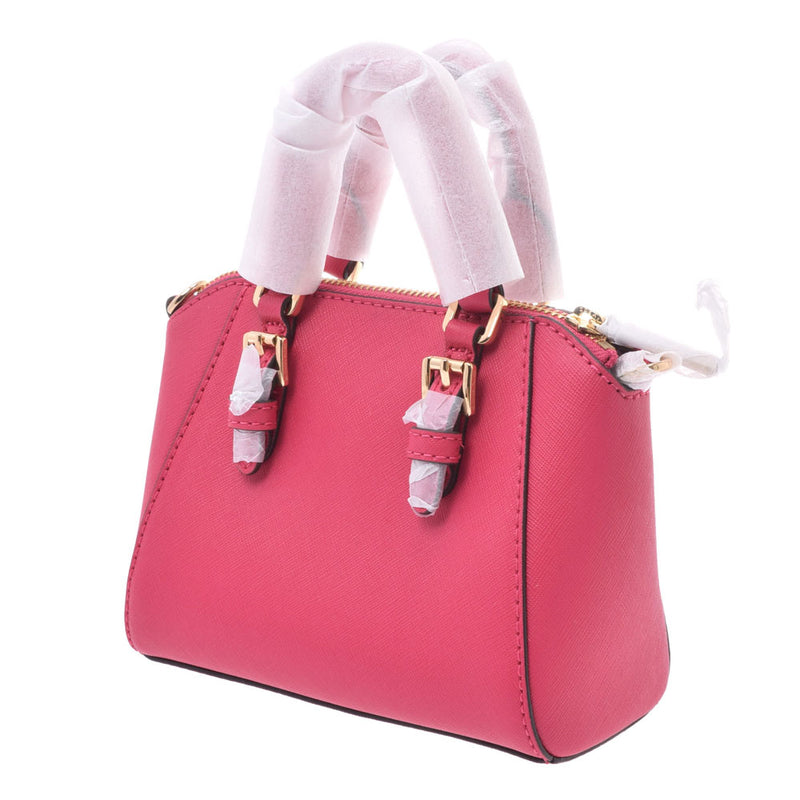 Michael Kors Michael Kors Crossbody Bag Mini Pink Gold Hardware 35H9GGFC6L Ladies Calf Shoulder Bag Unused Ginzo