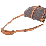 ●「LOUIS VUITTON = Louis Vuitton Monogram Somur 30 Brown M42256 = Unisex Monogram Canvas Shoulder Bag B Rank used silverware