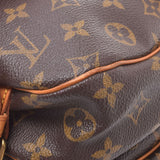 ●「LOUIS VUITTON = Louis Vuitton Monogram Somur 30 Brown M42256 = Unisex Monogram Canvas Shoulder Bag B Rank used silverware