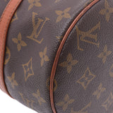 LOUIS VUITTON Louis Vuitton monogram papillon L old model brown M51365 Lady's monogram canvas handbag B rank used silver storehouse