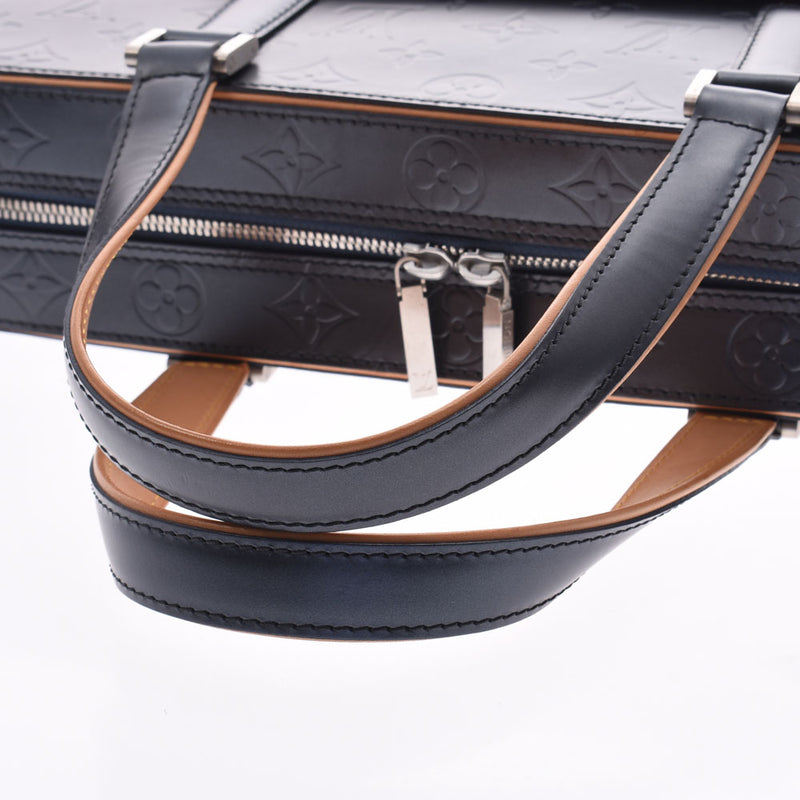 LOUIS VUITTON Louis Vuitton Monogram Matte Marden Blue M55135 Unisex Handbag A Rank Used Ginzo