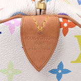 LOUIS VUITTON路易威登Multicolor Speedy 30 Bron（White）M92643女士手提包B等级二手Ginzo