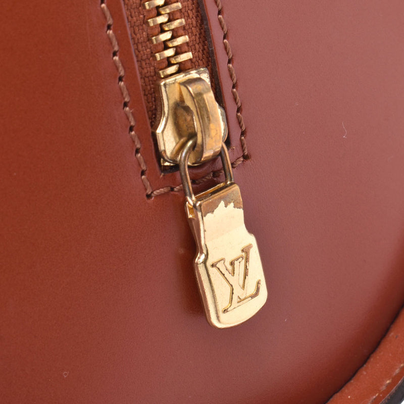 LOUIS VUITTON Louis Vuitton Episfuro Kenya Brown M52223 Ladies Epi Leather Handbag AB Rank Used Ginzo