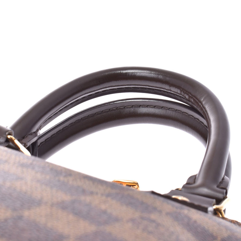Louis Vuitton Damier Alma current brown n53151 Womens Damier canvas handbag