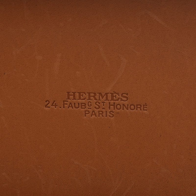 HERMES エルメス エスパス 500個限定 アタッシュケース 黒系 ゴールド金具 ユニセックス ビジネスバッグ Bランク 中古 銀蔵