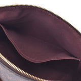路易威登路易威登会标薄纱PM2WAY袋棕色M48813妇女会标帆布手提包AB排名使用银