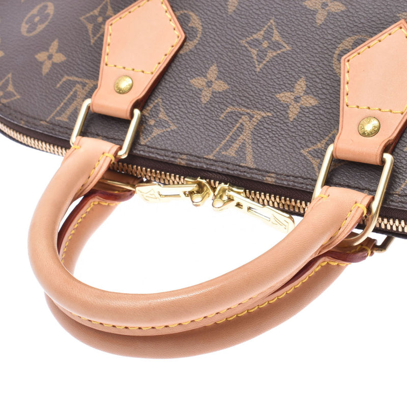 LOUIS VUITTON路易威登Monogram Alma黑色M51130女士Monogram帆布手提袋AB等级二手Ginzo