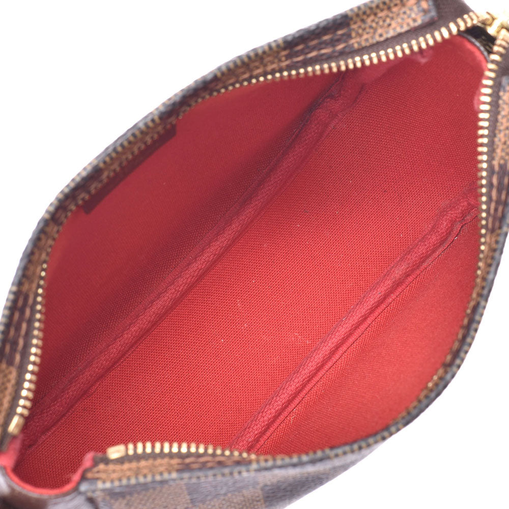 【美品】ルイヴィトン　ダミエ　トゥルースメイクアップ　ポーチ　N51982　茶系 美品】ルイヴィトン ダミエ トゥルースメイクアップ ポーチ N51982 茶