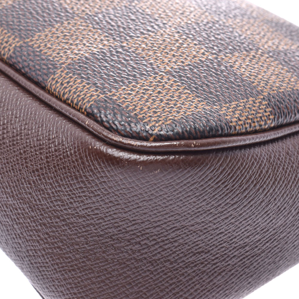 【美品】ルイヴィトン　ダミエ　トゥルースメイクアップ　ポーチ　N51982　茶系 美品】ルイヴィトン ダミエ トゥルースメイクアップ ポーチ