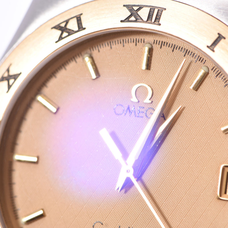 OMEGA オメガ コンステレーション 1372.10 ボーイズ YG/SS 腕時計 クオーツ ゴールド文字盤 Aランク 中古 銀蔵