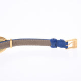 FENDI Fendi Change Belt 604L Ladies GP/Leather Watch Quartz Silver Dial AB Rank Used Ginzo