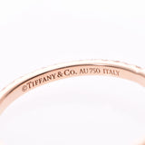 TIFFANY & Co. Tiffany T Wire Ring No.8 Women's K18PG/Dialing Ring A Rank Used Ginzo