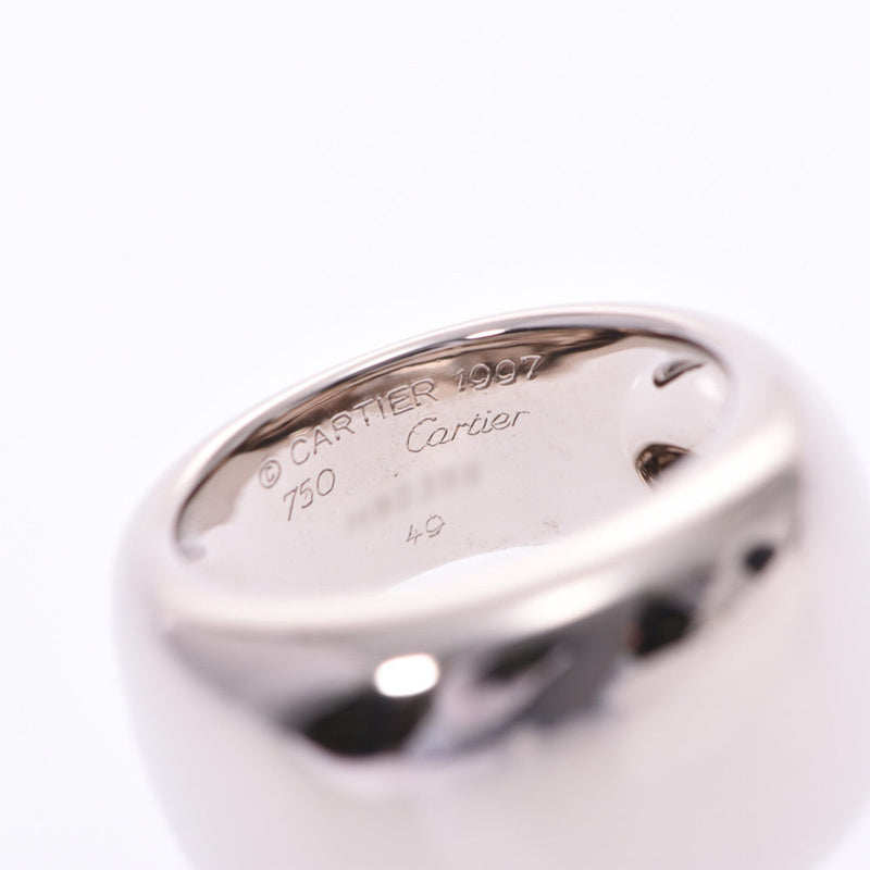 CARTIER卡地亚新贝格戒指#49 8.5号女士K18 WG戒指A位二手银藏