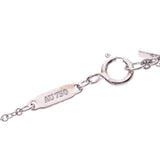 TIFFANY&Co. Tiffany T Smile Ladies K18WG Necklace A Rank Used Ginzo